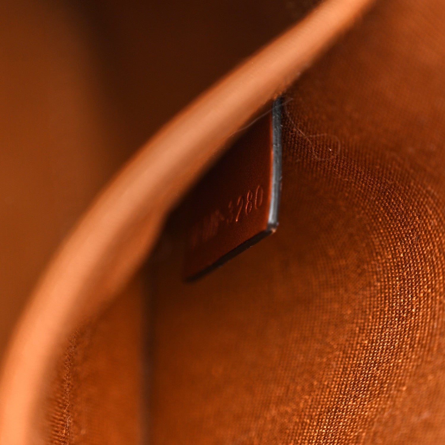Celine Triomphe Canvas Calfskin Cabas De France Handbag Tan 7 of 12