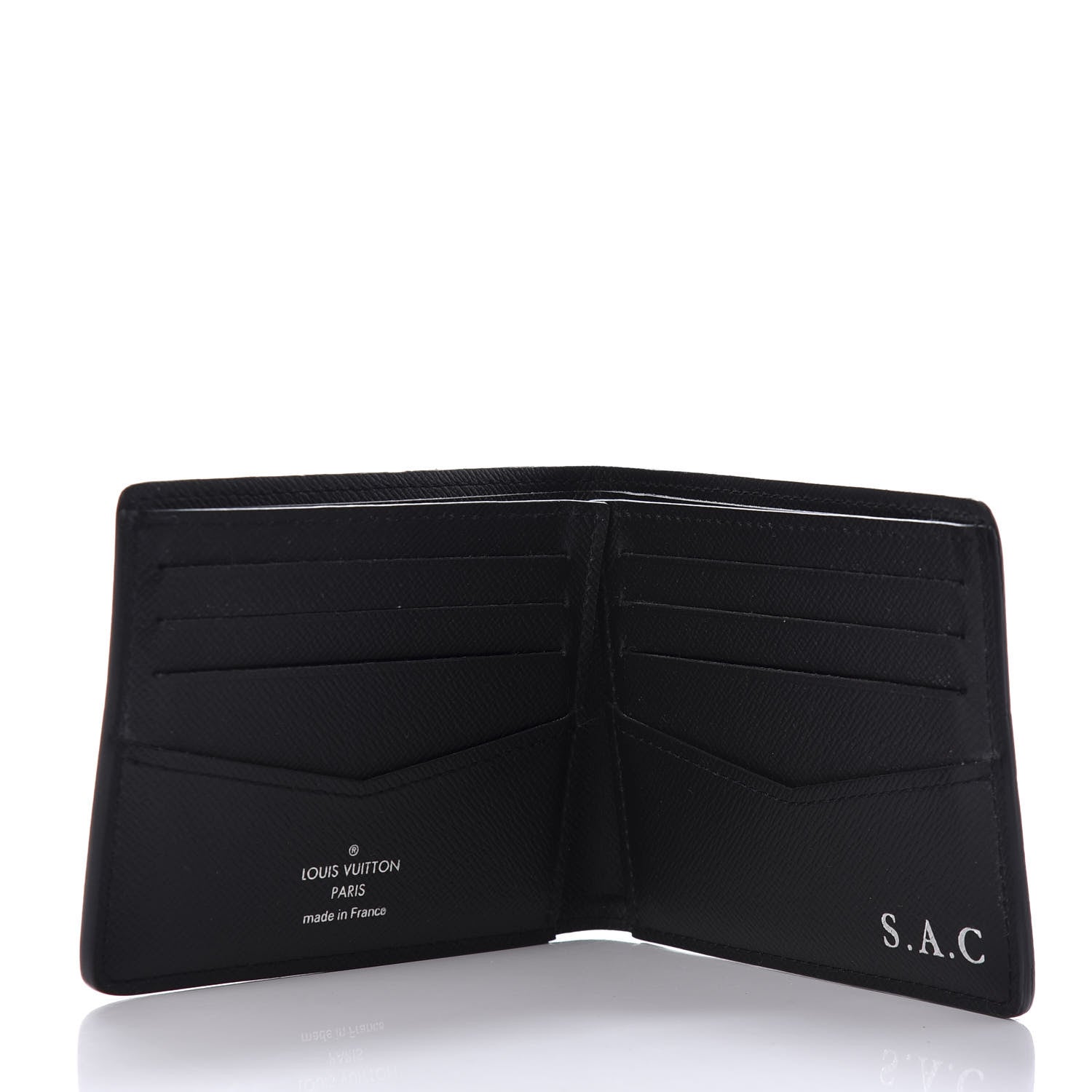 Louis Vuitton Monogram Eclipse Slender Wallet 5 of 8