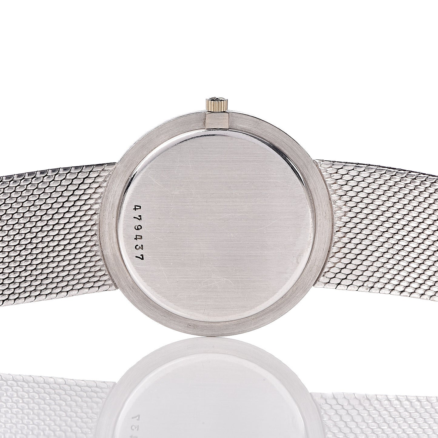 18K White Gold 31.5mm Manual Winding Watch 6899