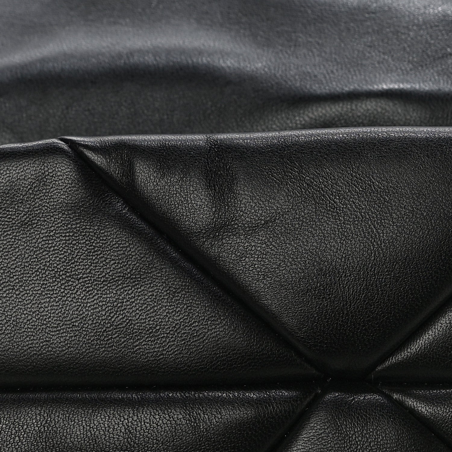 Prada Nappa Re-Nylon Triangle Quilted Patchwork System Flap Shoulder Bag Black 24 of 24