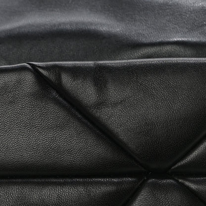 Prada Nappa Re-Nylon Triangle Quilted Patchwork System Flap Shoulder Bag Black 24 of 24