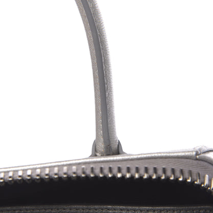 Givenchy Metallic Sugar Goatskin Mini Antigona Silver 21 of 27