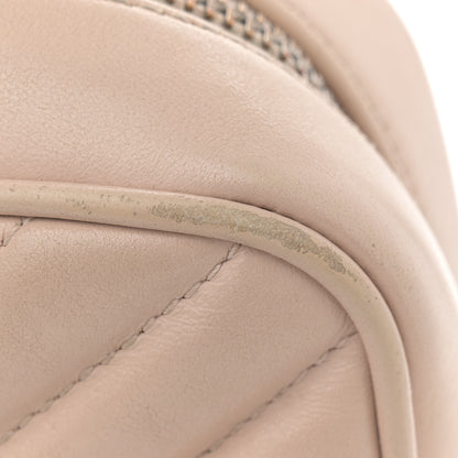 Saint Laurent Calfskin Matelasse Monogram Lou Camera Bag Marble Pink 13 of 18