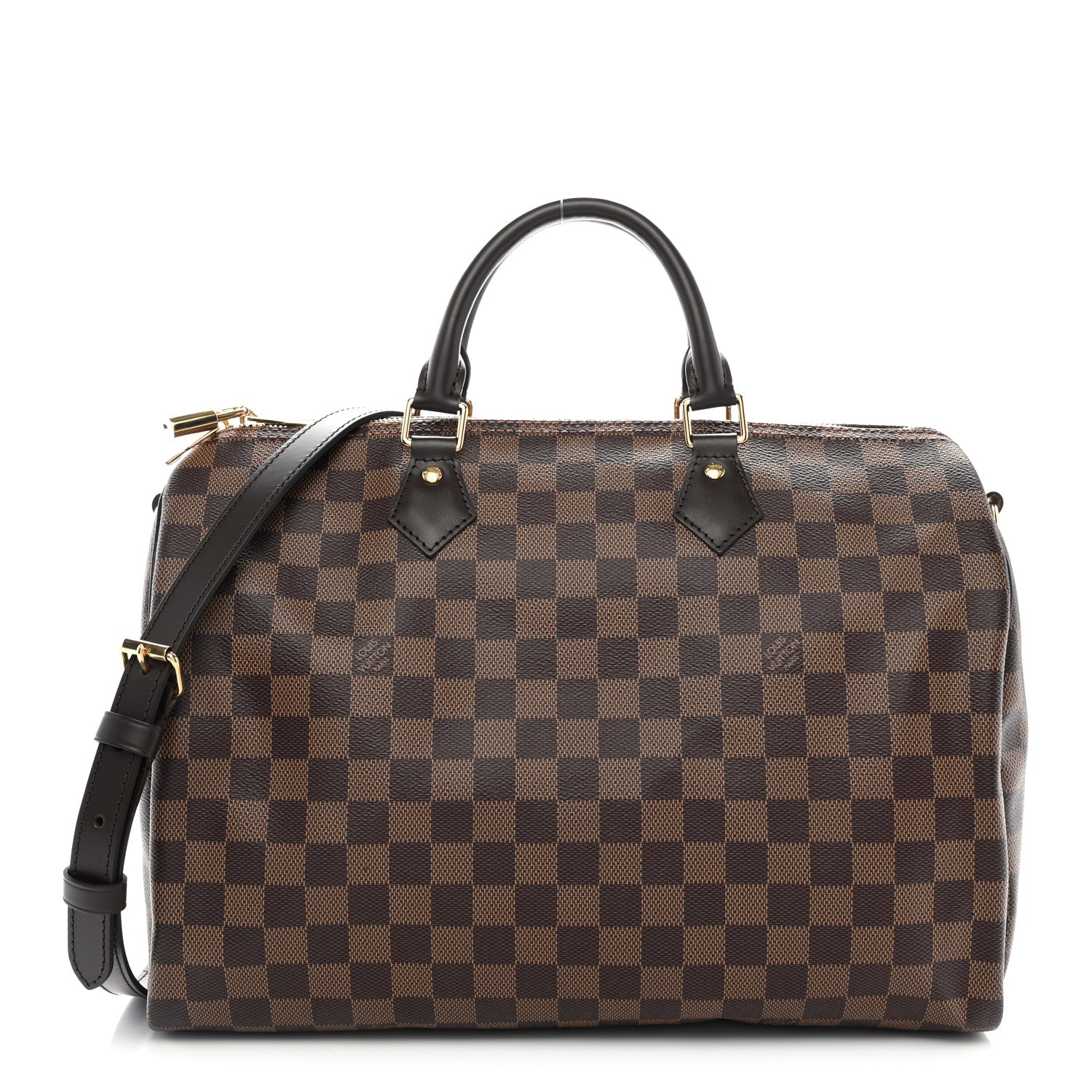 Louis Vuitton Damier Ebene Speedy Bandouliere 35 1 of 9