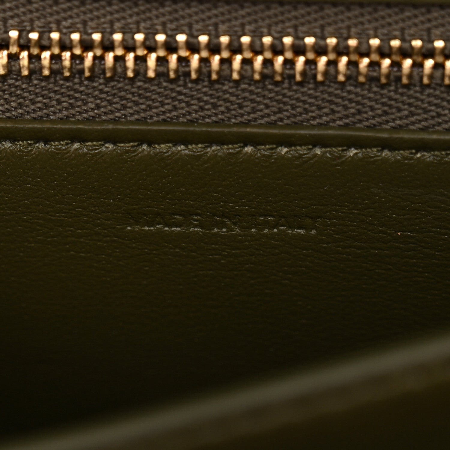 Celine Box Calfskin Small Classic Box Flap Bag Army Green 6 of 10