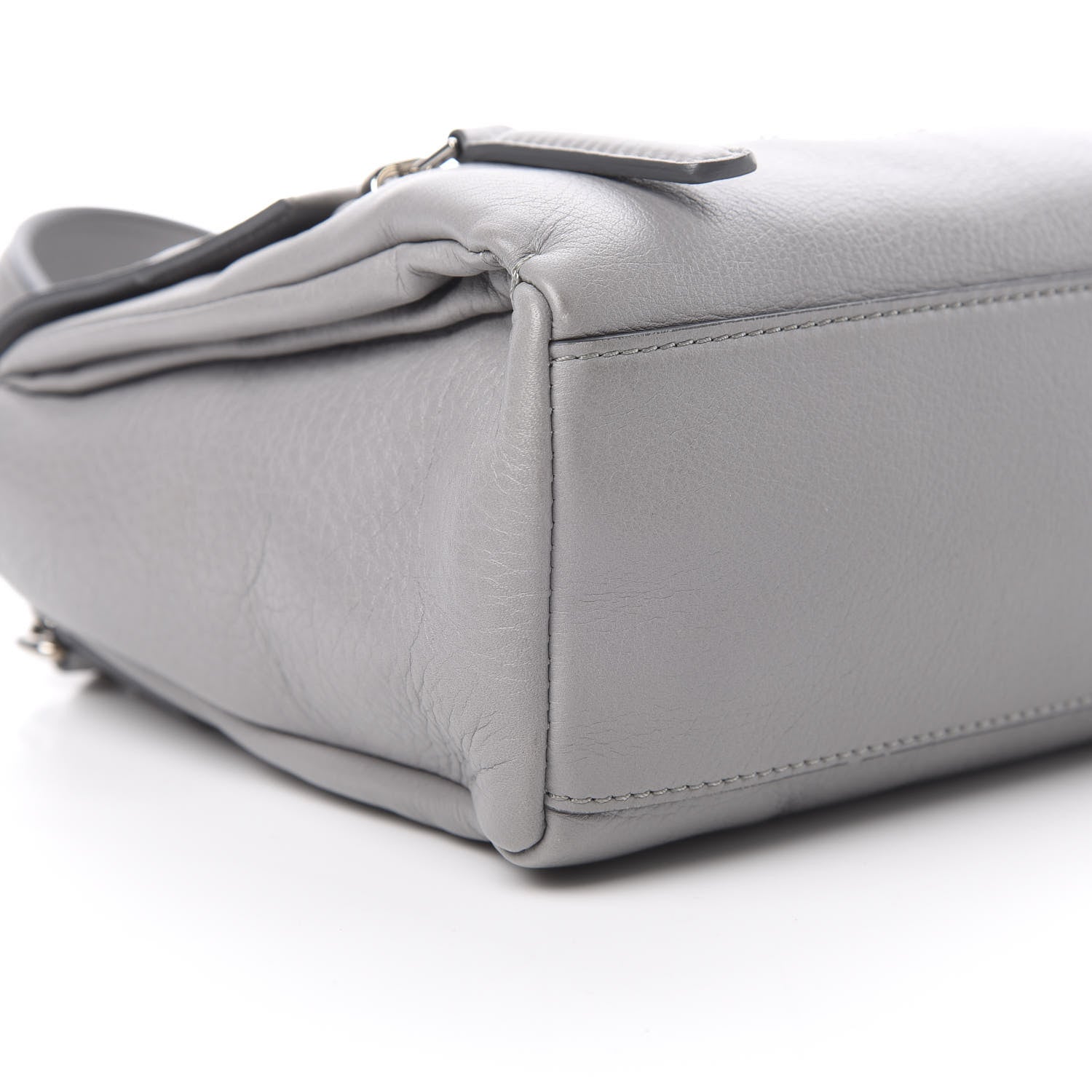 Givenchy Calfskin Mini Pandora Pure Flap Bag Pearl Grey 10 of 13