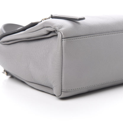 Givenchy Calfskin Mini Pandora Pure Flap Bag Pearl Grey 10 of 13