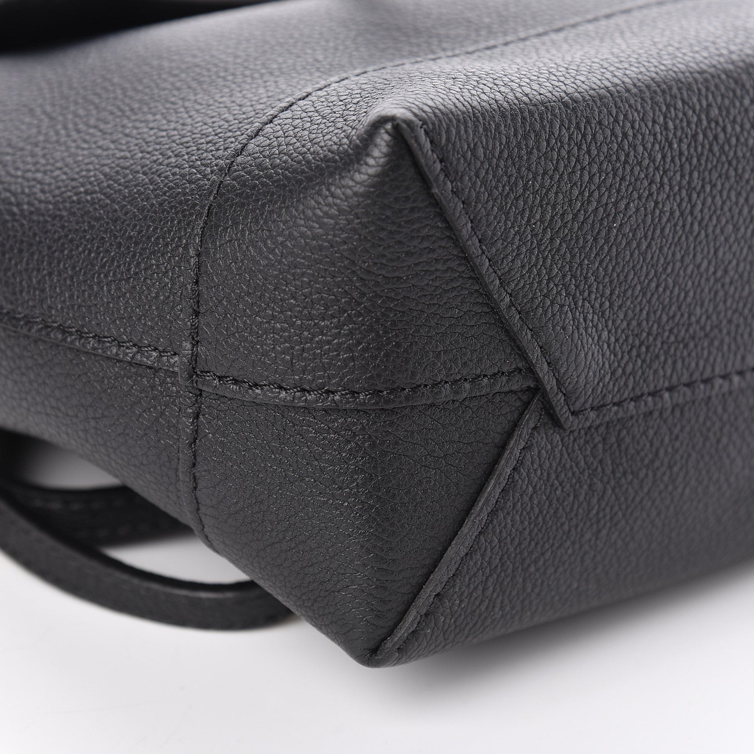 Louis Vuitton Calfskin Lockme Mini Backpack Black 9 of 10