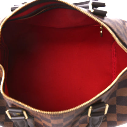 Louis Vuitton Damier Ebene Speedy Bandouliere 30 4 of 13