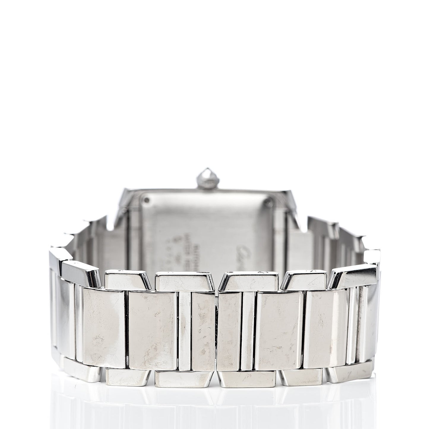 18K White Gold Diamond 28mm Tank Francaise Automatic Watch