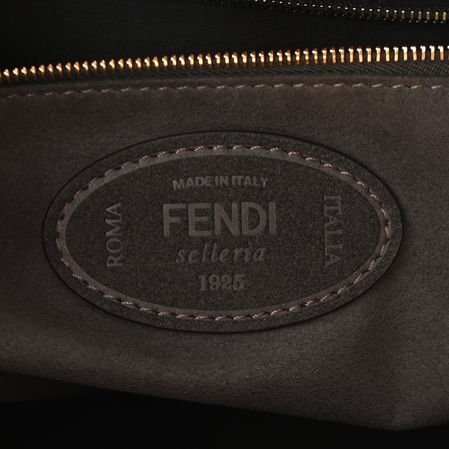 Fendi Cuoio Romano Selleria Small FF Tote Cipria 5 of 9