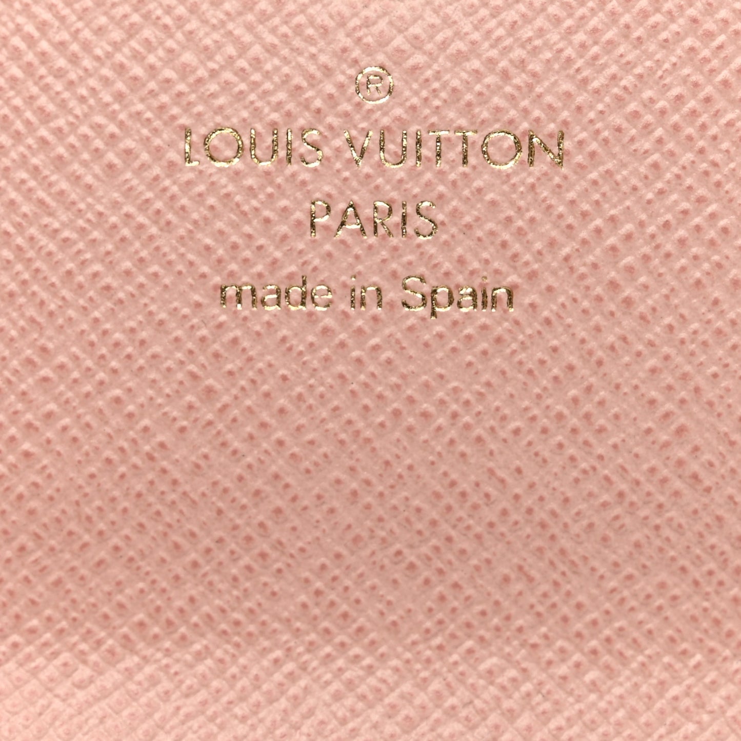 Monogram Rosalie Coin Purse Rose Ballerine