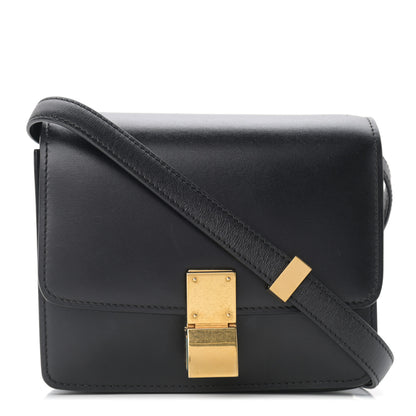 Celine Box Calfskin Small Classic Box Flap Bag Black 1 of 12