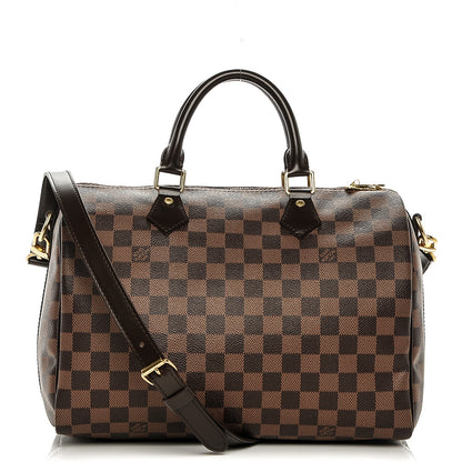 Louis Vuitton Damier Ebene Speedy Bandouliere 30 1 of 7