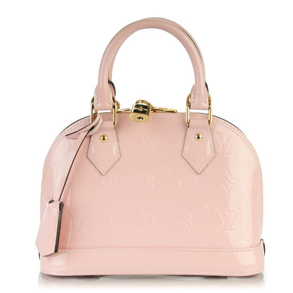 Louis Vuitton Vernis Alma BB Rose Ballerine 1 of 8