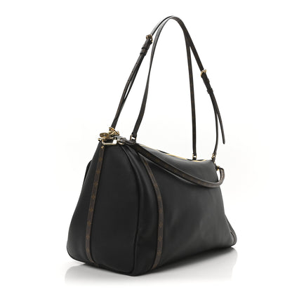 Louis Vuitton Grained Calfskin Monogram Express Travel Black 3 of 9