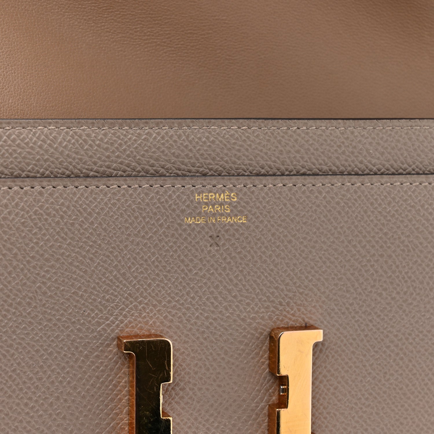 Hermes Epsom Constance Long Wallet Gris Asphalte 7 of 11