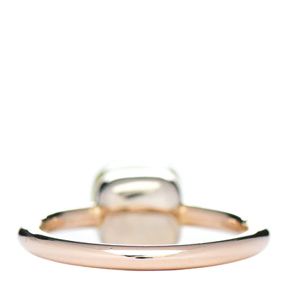 Pomellato 18K Rose Gold Lemon Quartz Petit Nudo Ring 57 8 4 of 5