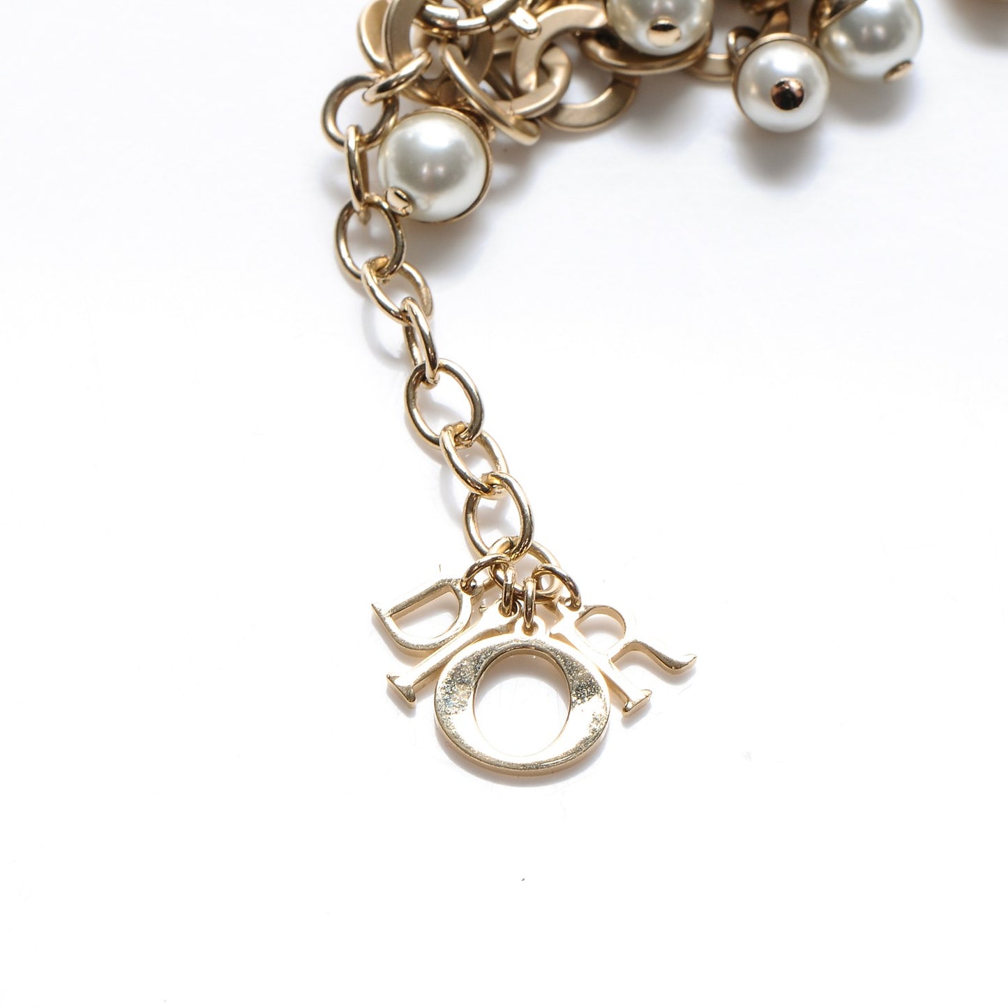Pearl Mise en Dior Bracelet Gold