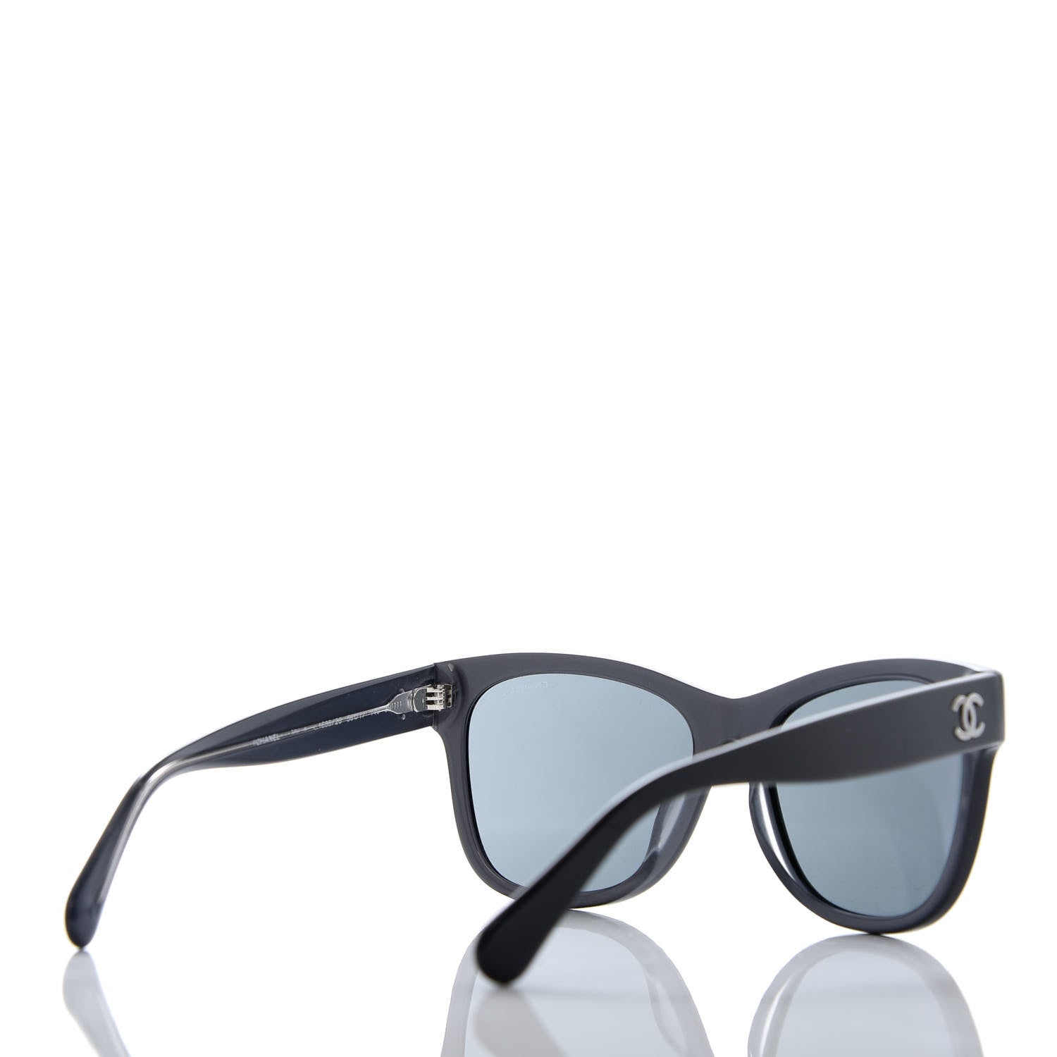 Chanel Acetate Square CC Sunglasses 5380 Black 4 of 7