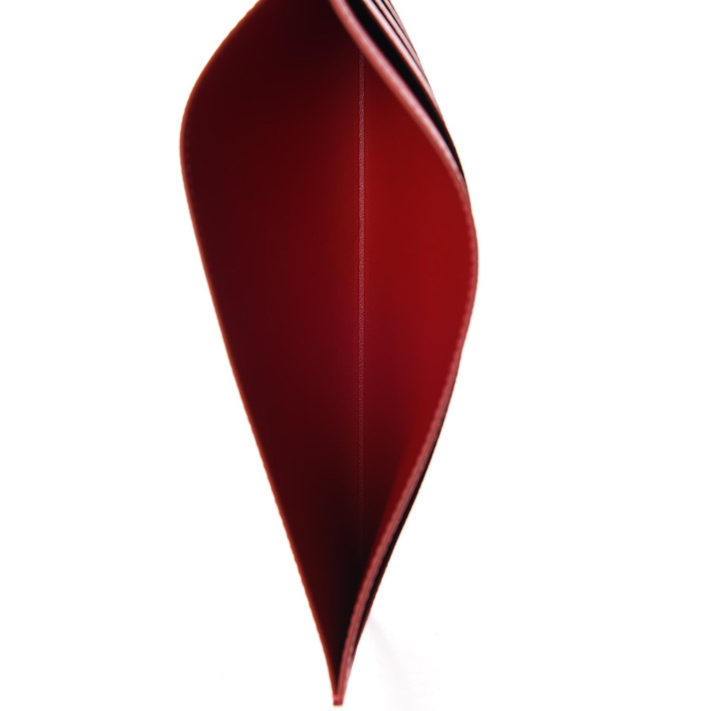 Calfskin Felicie Card Holder Insert Cherry