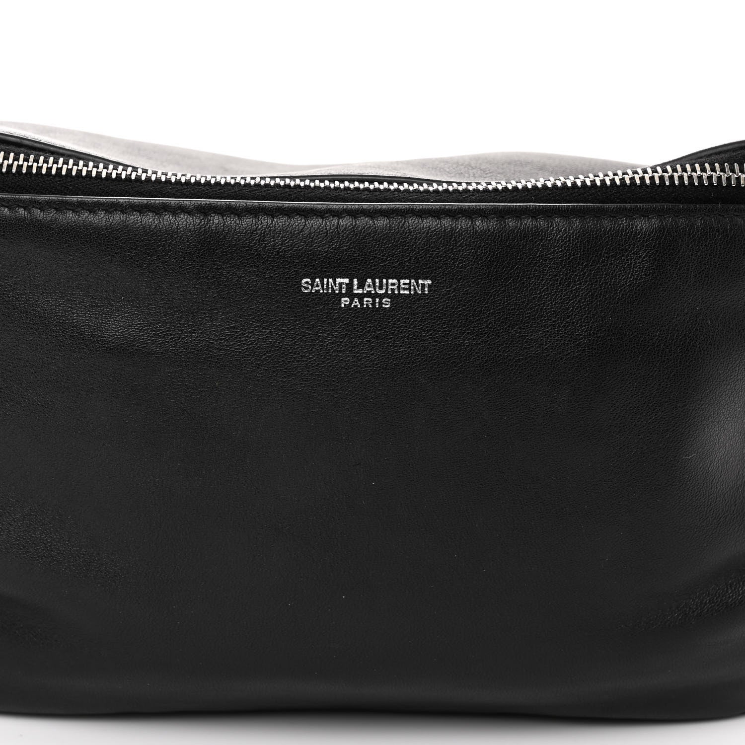 Saint Laurent Calfskin Belt Bag Black 7 of 9