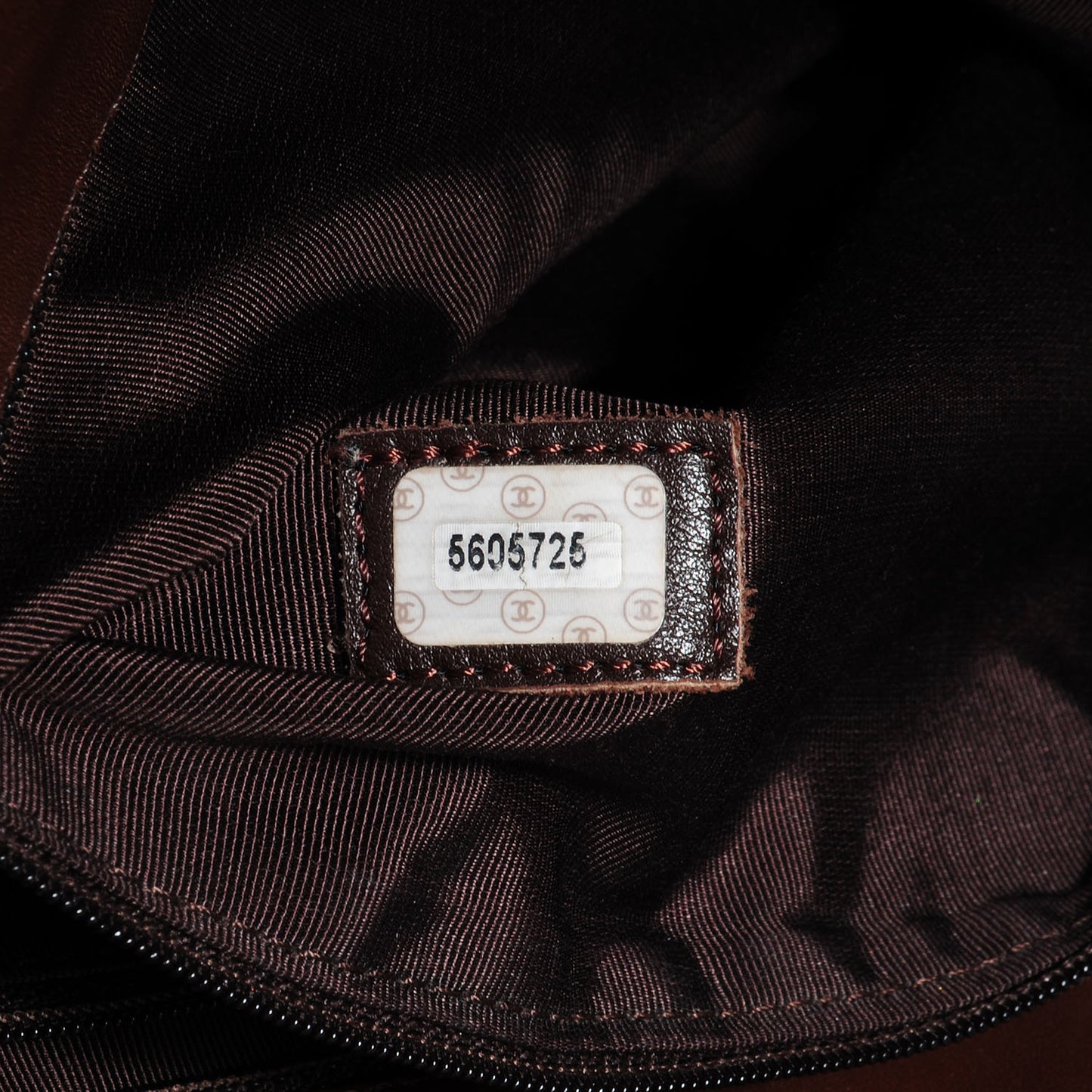 Leather CC Tote Brown