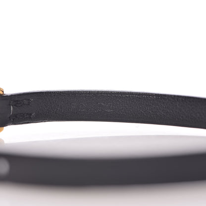 Hermes Swift Etrier Double Tour Bracelet T2 Black 5 of 10