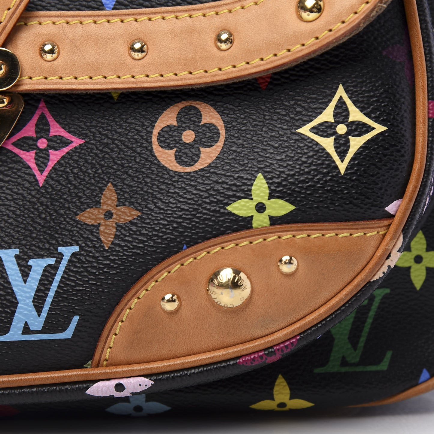 Monogram Multicolor Rita Black