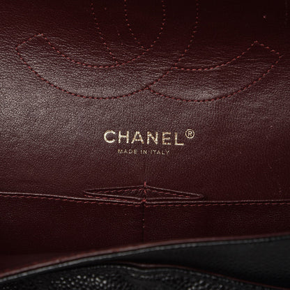 Chanel Caviar Quilted Jumbo Double Flap Black 7 of 11