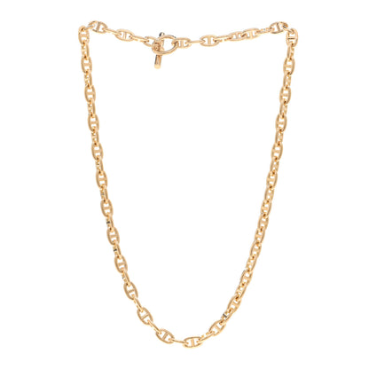 Hermes 18K Yellow Gold TPM Chaine D'Ancre Necklace 3 of 4
