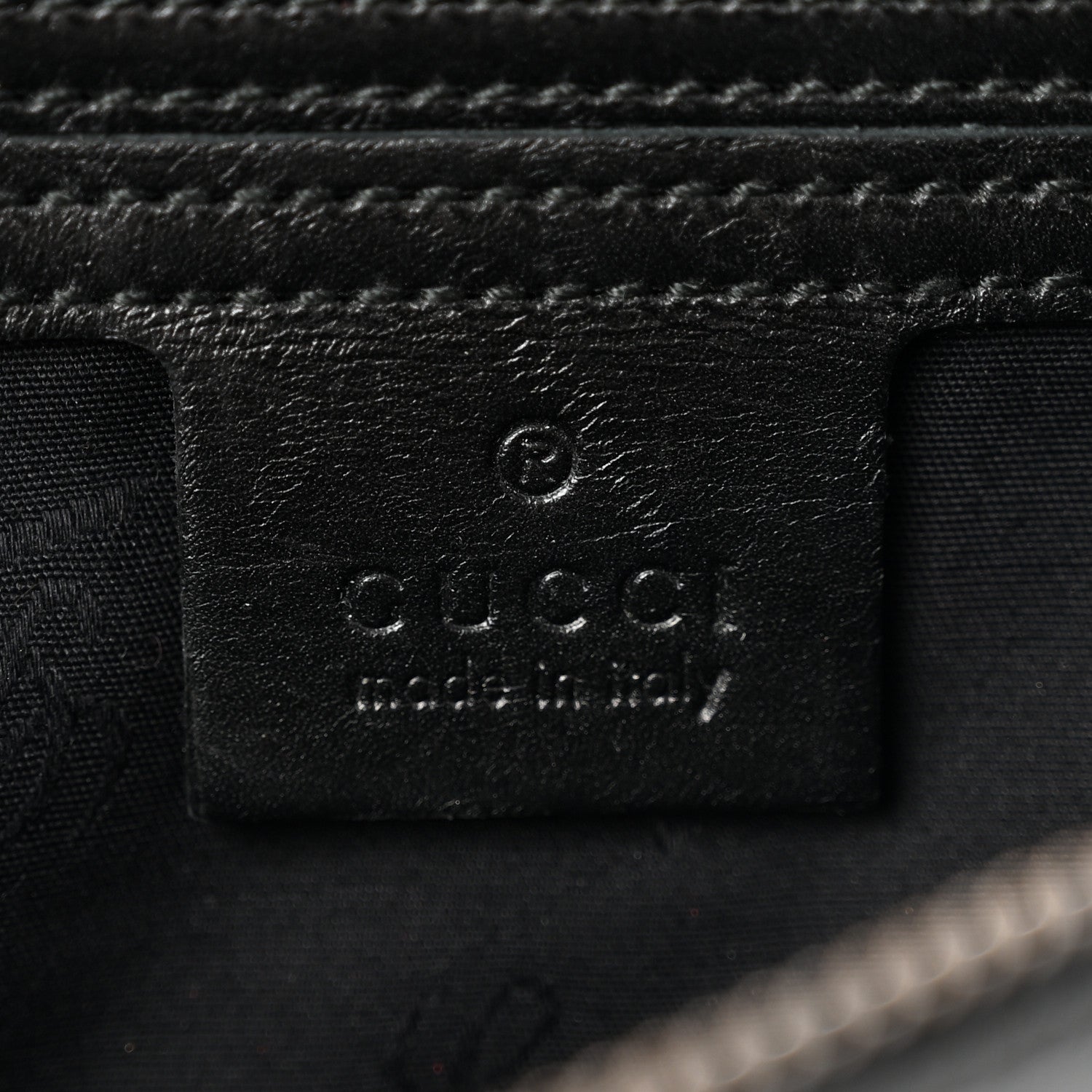 Gucci Imprime Monogram Belt Bag Black 6 of 10