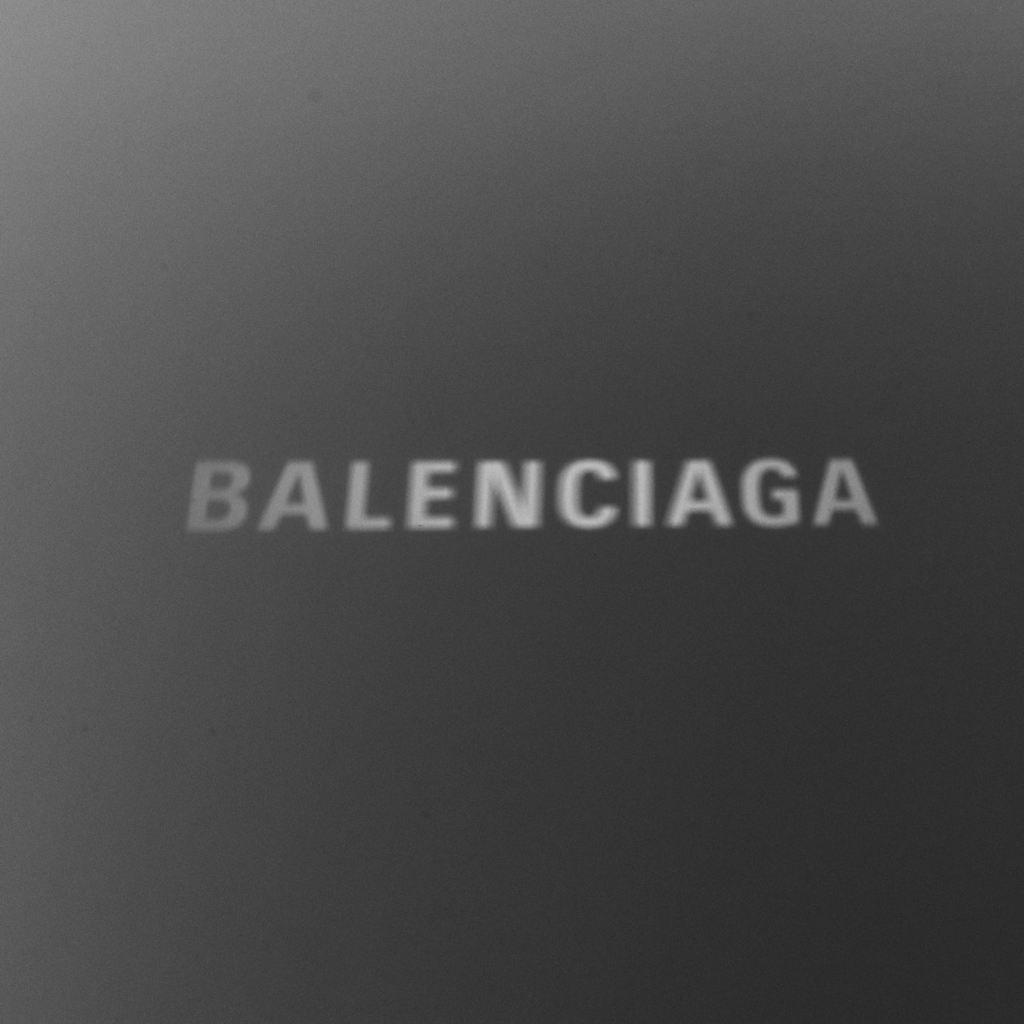 Calfskin LED Logo Large Projector Top Handle Black