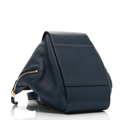 Loewe Grained Calfskin Small Hammock Shoulder Bag Marine 4 of 10