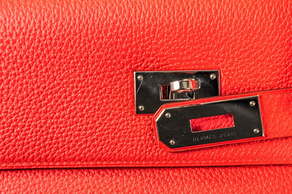 Hermes Togo Kelly Retourne 40 Capucine 9 of 24