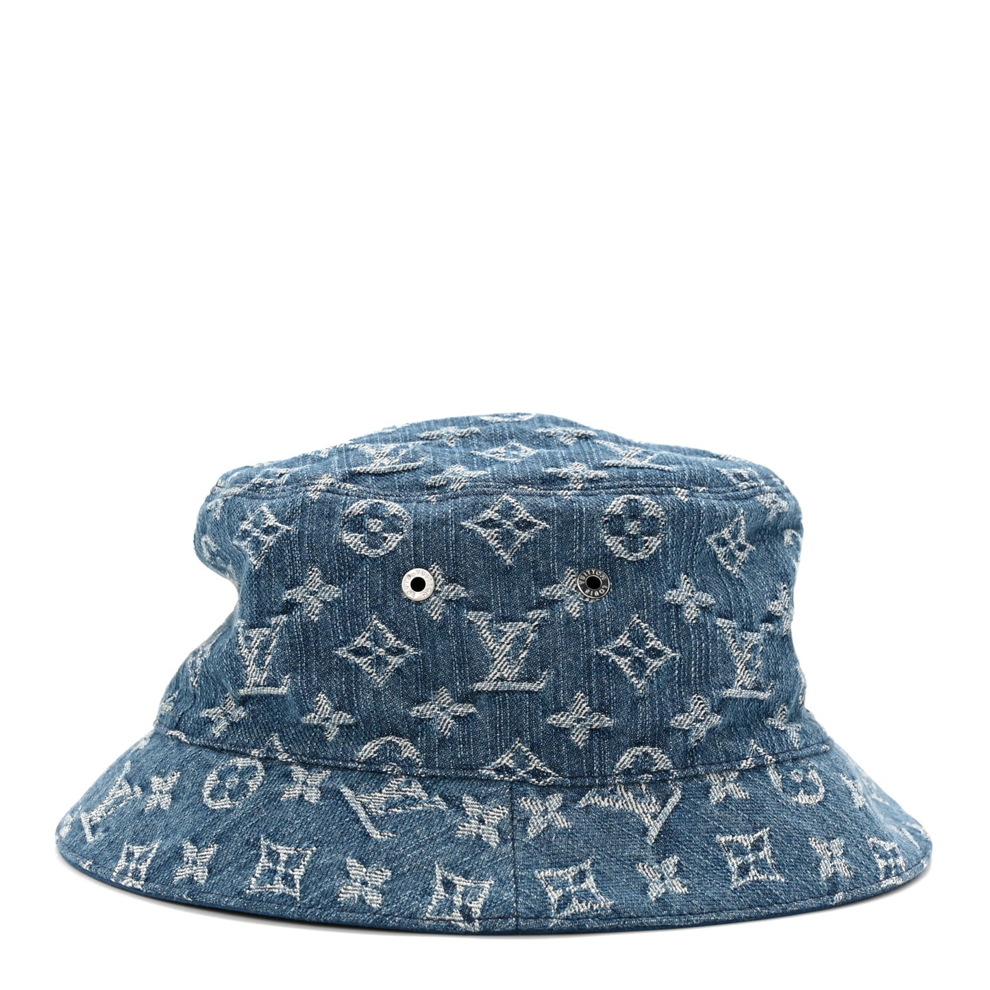 Monogram Denim Transformable Bob Bucket Hat 58 Blue