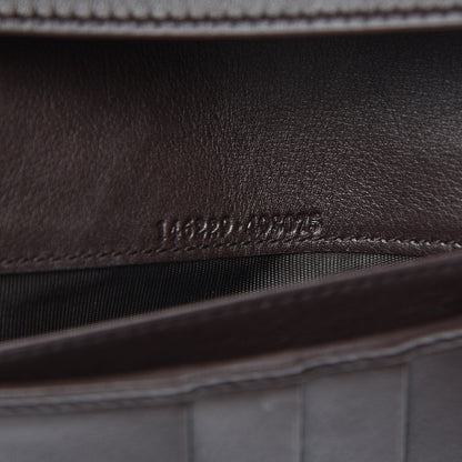 Gucci Guccissima Continental Wallet Dark Brown 7 of 8