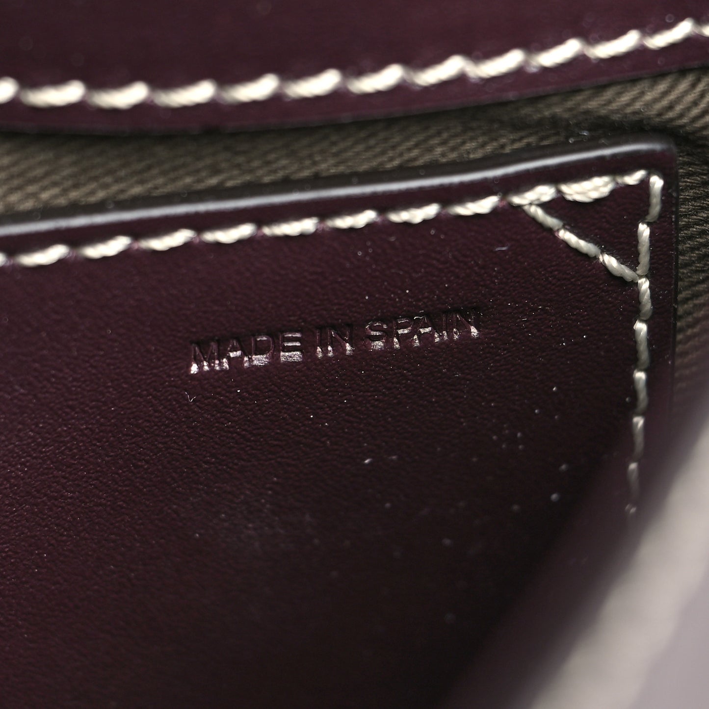 Shiny Calfskin Marcie Convertible Belt Bag Black Raisin