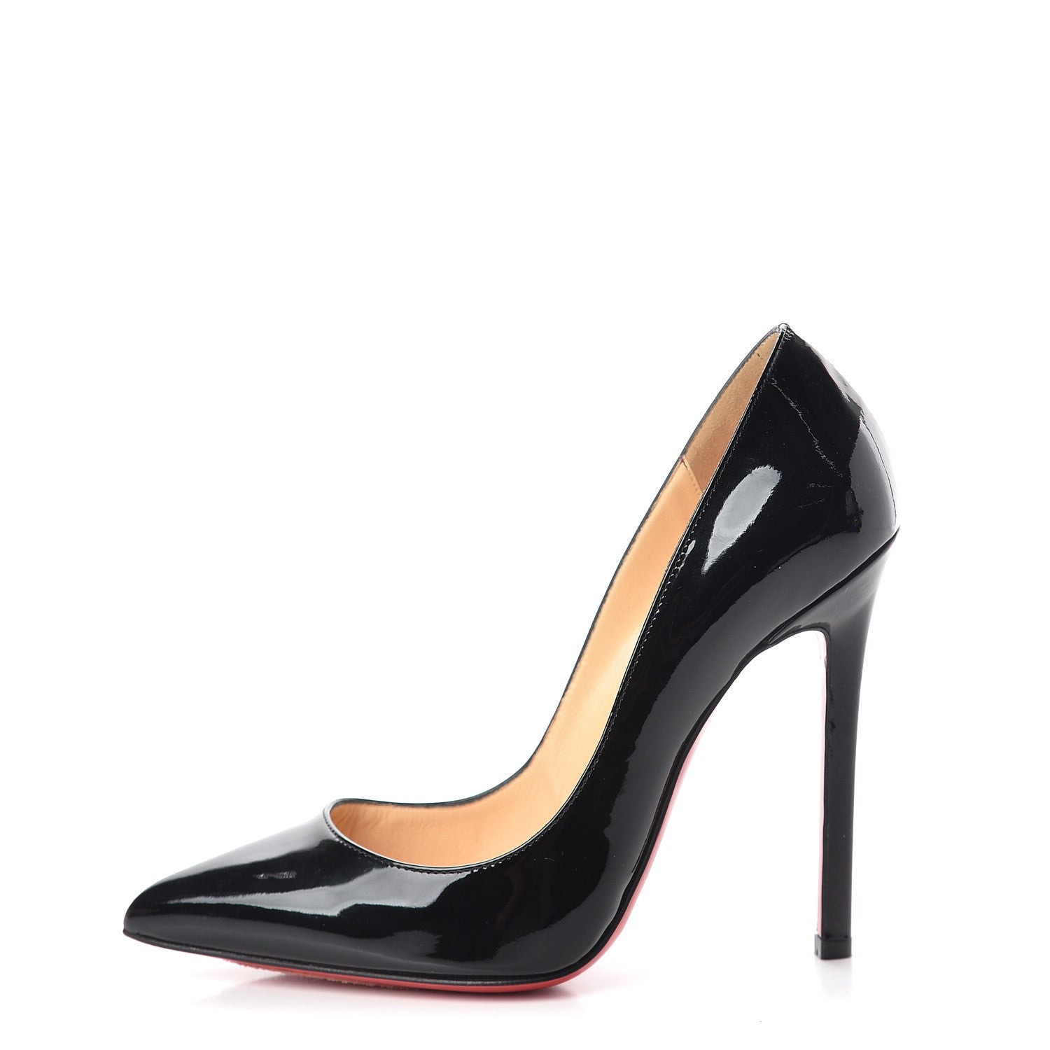 Christian Louboutin Patent Pigalle 120 Pumps 36.5 Black 1 of 10