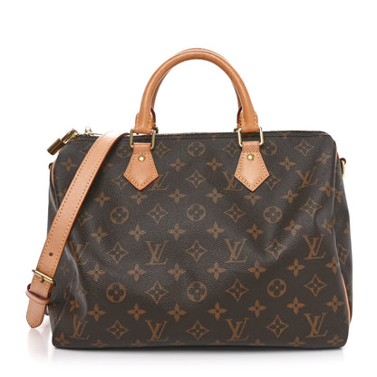 Louis Vuitton Monogram Speedy Bandouliere 30 1 of 10