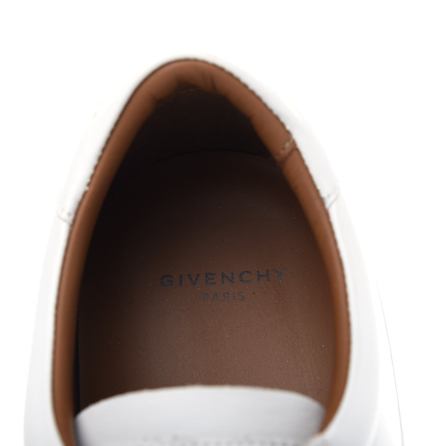 Calfskin Band Logo Urban Street Sneakers 39 White Red