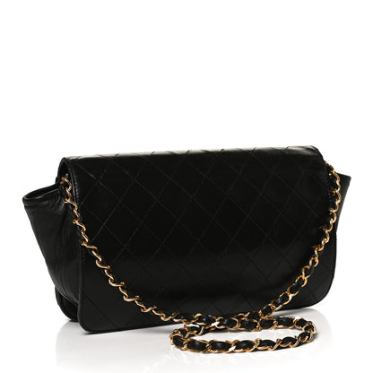 Chanel Lambskin Quilted Small Single Flap Black 3 of 11