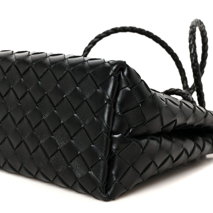 Bottega Veneta Nappa Intrecciato Small Andiamo Shoulder Bag Black 10 of 10
