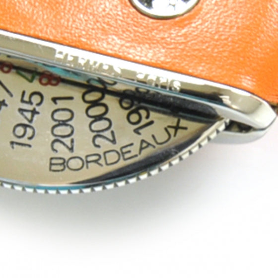 Leather Wine Ager Orange