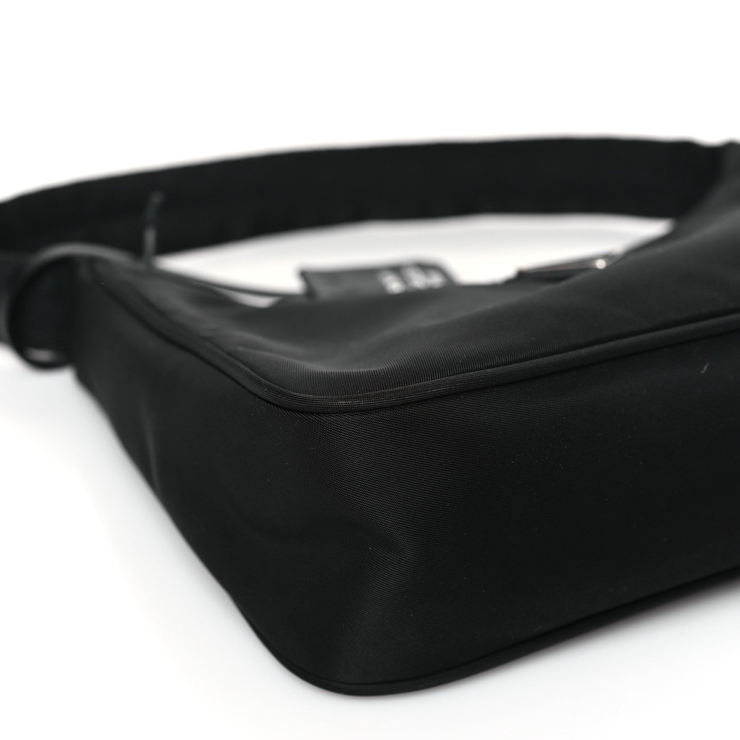 Prada Tessuto Nylon Mini Re-Edition 2000 Bag Black 7 of 8