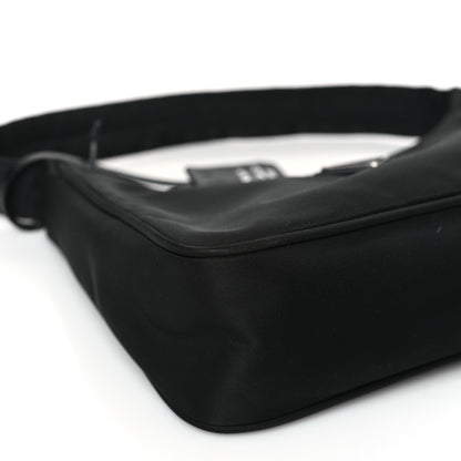 Prada Tessuto Nylon Mini Re-Edition 2000 Bag Black 7 of 8