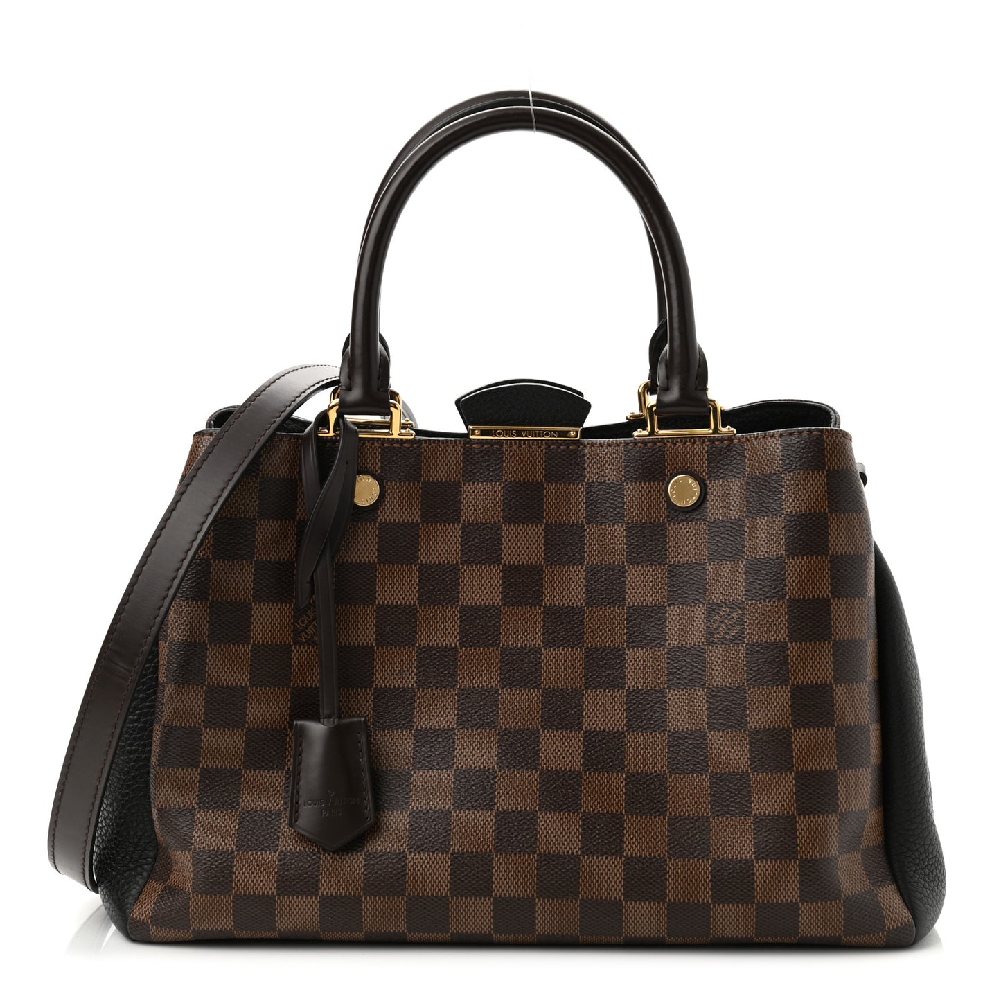 Damier Ebene Cuir Taurillon Brittany Black