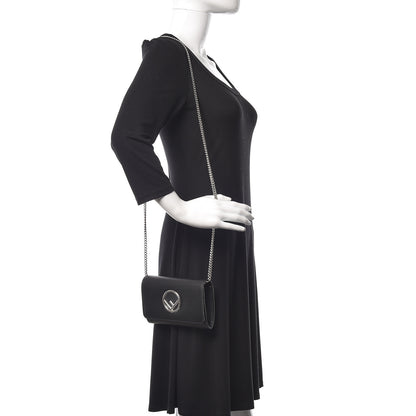 Fendi Vitello Cruise F is Fendi Wallet on Chain Black 2 of 7