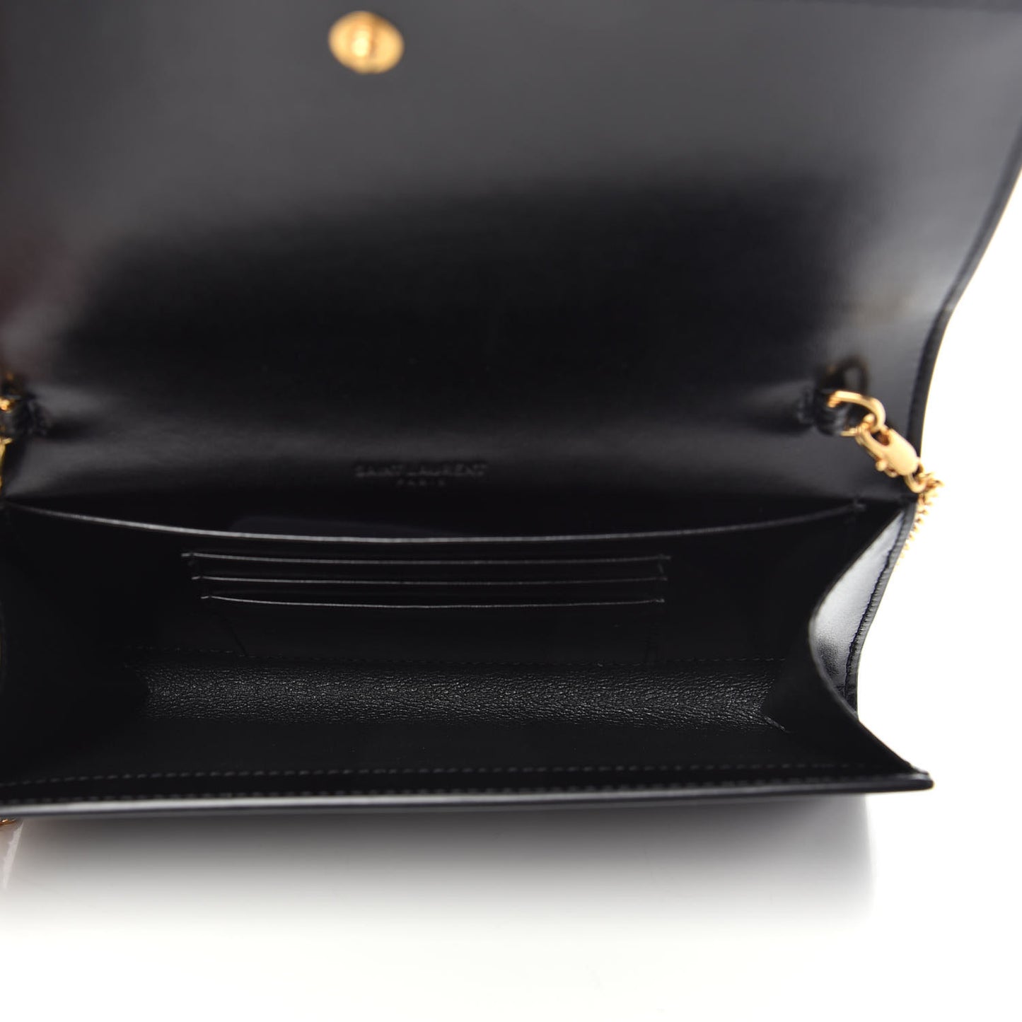 Smooth Calfskin Mini Paris Bag Black