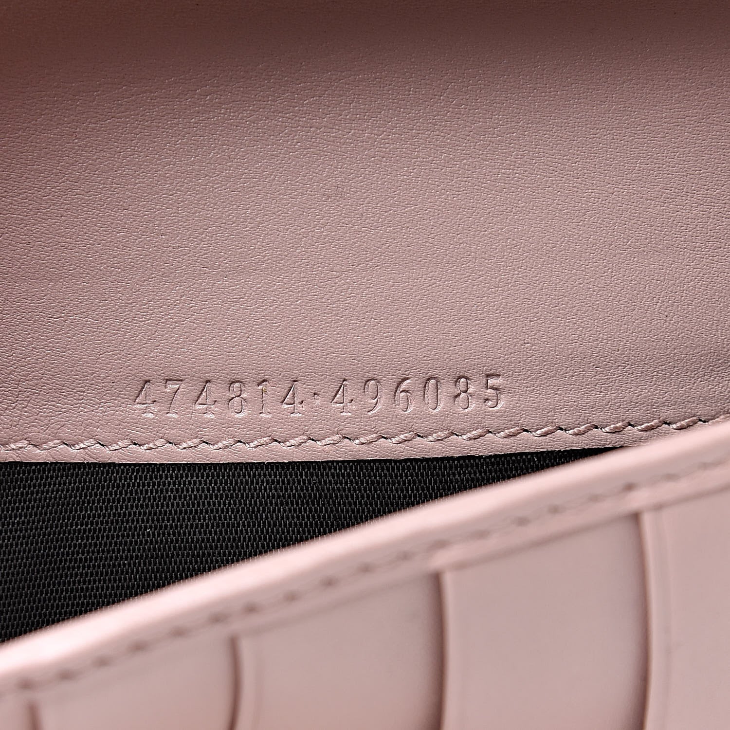 Gucci Calfskin Matelasse GG Marmont Zip Around Organizer Wallet Perfect Pink 7 of 11